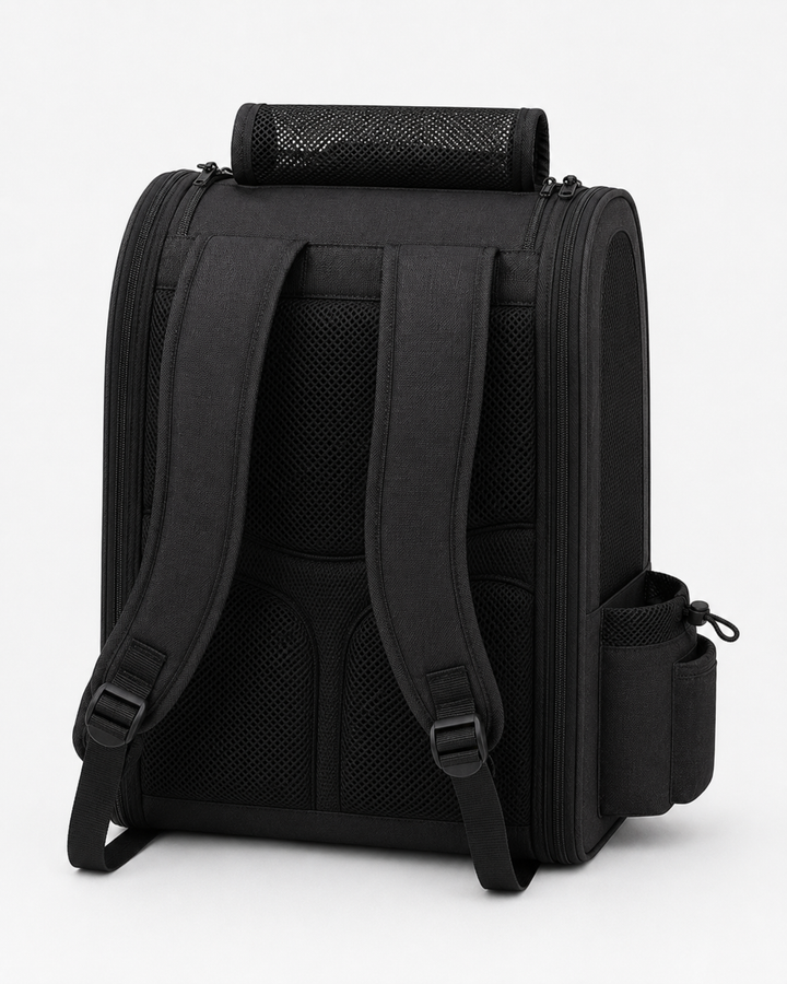 Travel Companion | Large Cat Carrier Bag with Expandable Design | Breathable Panels for Comfortable Travel 2