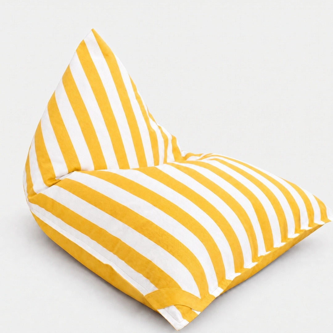 Triangle Bean Bag Chair Cover - UV Resistant Outdoor Bean Bag Cover 11