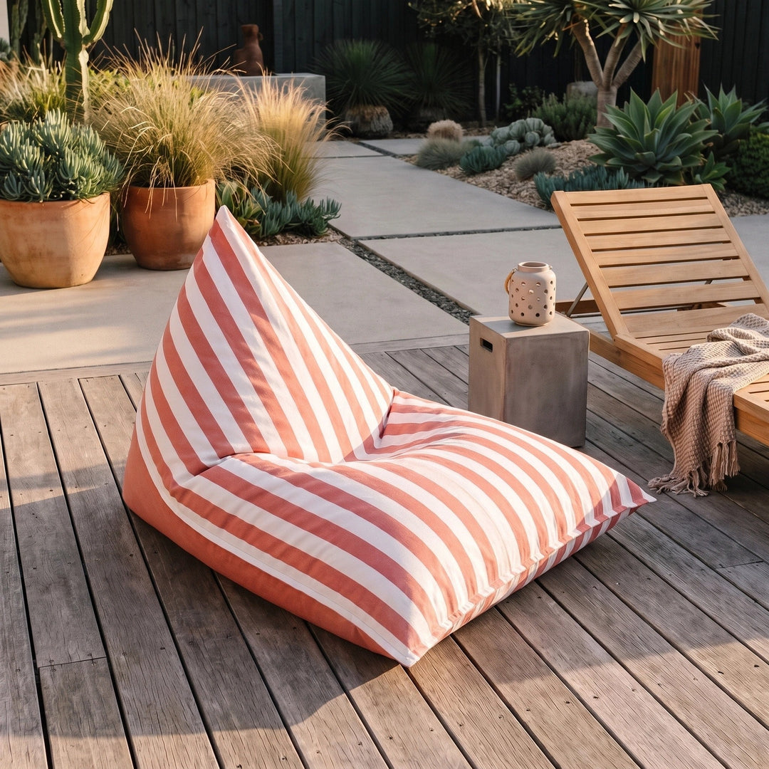 Triangle Bean Bag Chair Cover - UV Resistant Outdoor Bean Bag Cover 5