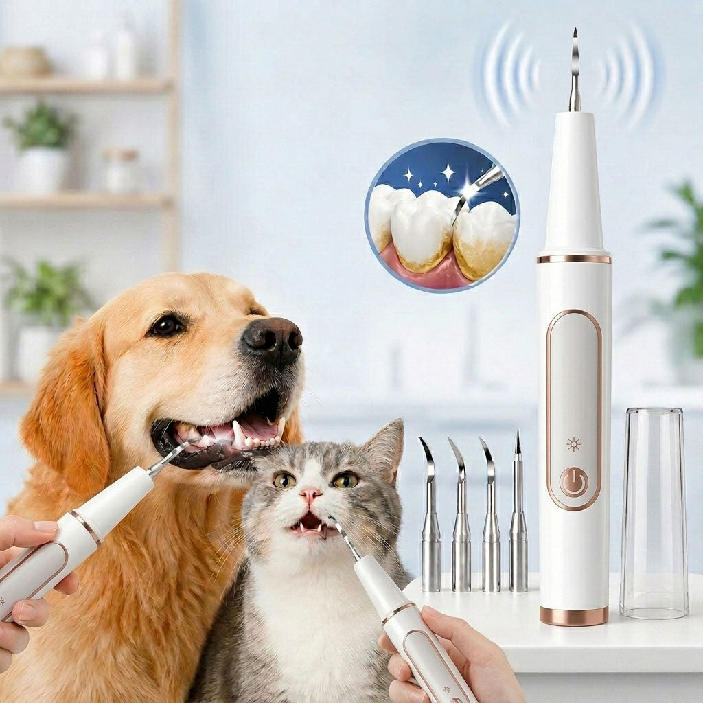 Ultrasonic Pet Dental Cleaner for Dogs & Cats