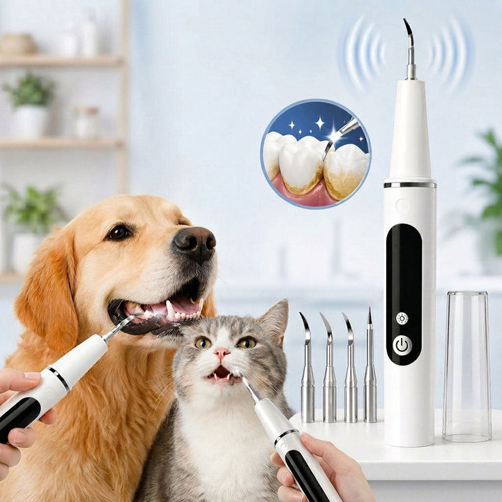 Ultrasonic Pet Dental Cleaner for Dogs & Cats