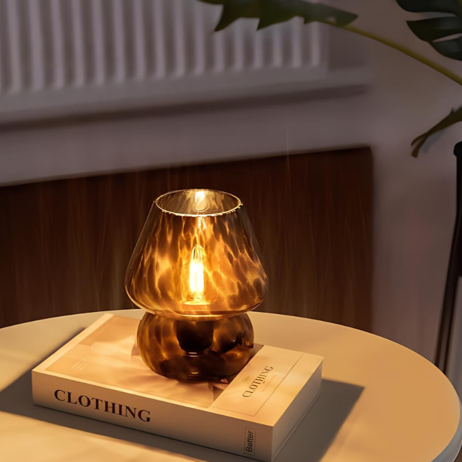 Hand-Blown Glass Lamp | Unique Hand-Blown Glass, Premium Materials