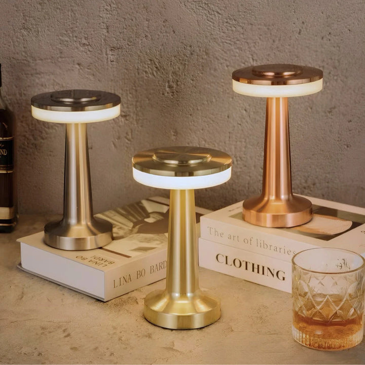Retro Bar Table Lamp | Refined Design, Versatile Lighting Control