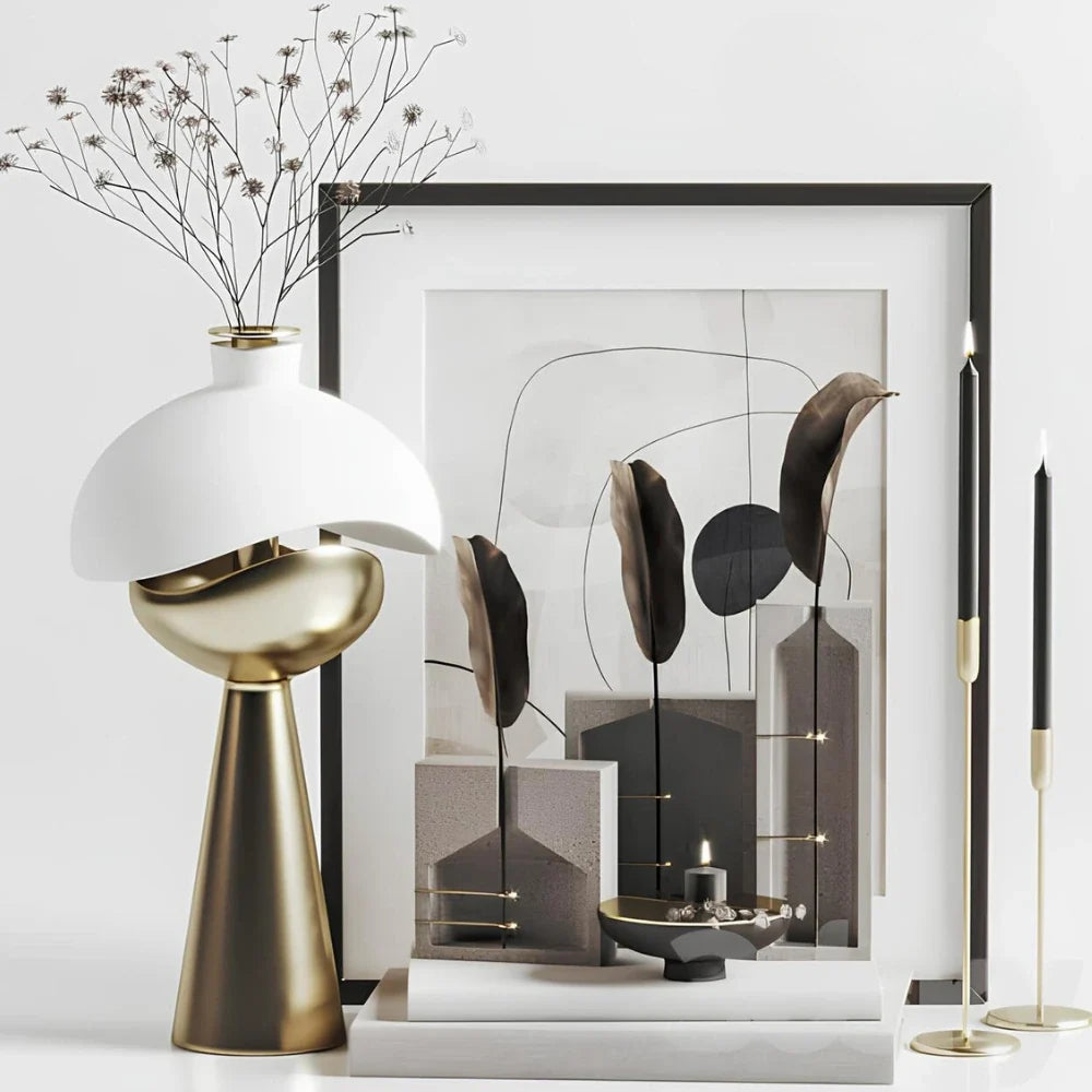 Sculpted Table Lamp | Portable & Stylish, Anti-Glare Soft Lighting