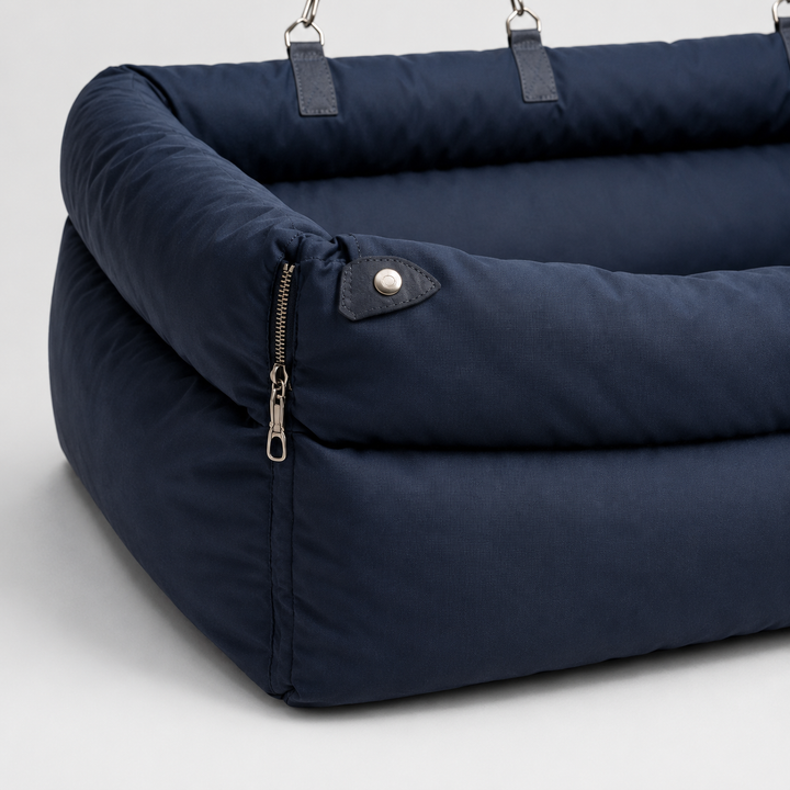 Waterproof Dog Car Seat Bed – Padded Travel Bed for Dogs 8