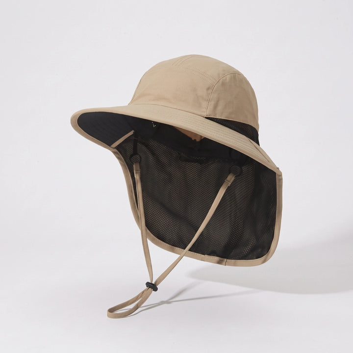 Wide Brim Sun Hat with Neck Flap - UPF 50+ UV Protection Hiking Hat 10