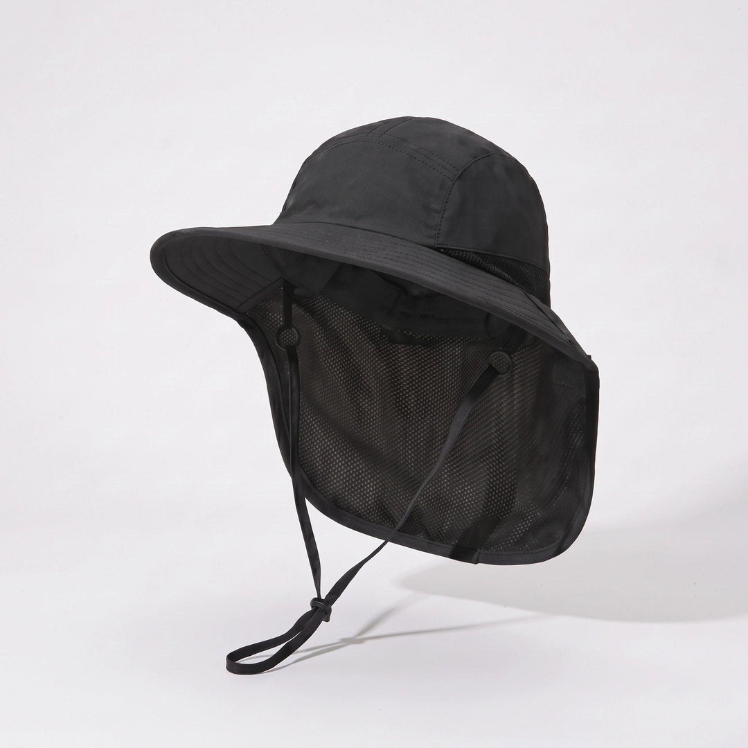 Wide Brim Sun Hat with Neck Flap - UPF 50+ UV Protection Hiking Hat 9