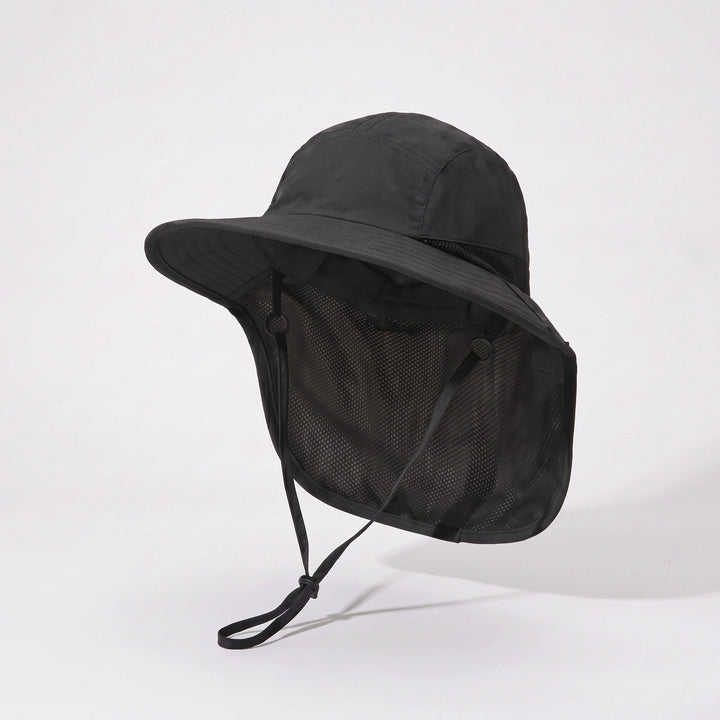 Wide Brim Sun Hat with Neck Flap - UPF 50+ UV Protection Hiking Hat 9