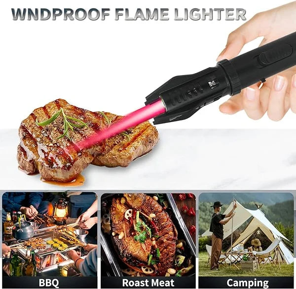 Windproof lighter with torch for self-defense | Bowlift 4