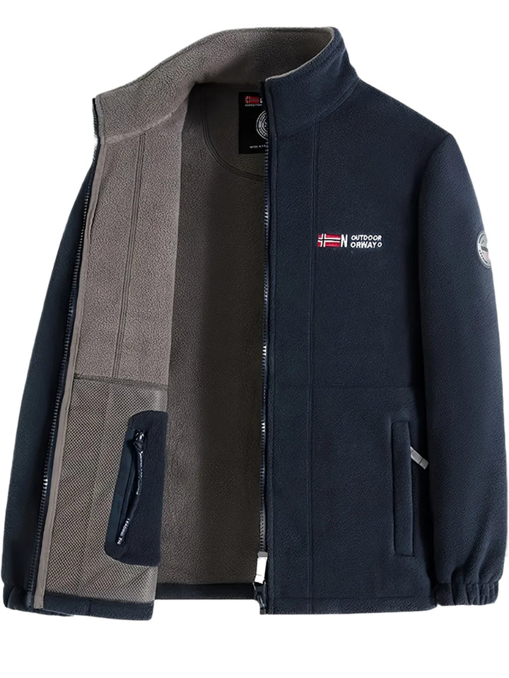 Men's Zip-Up Winter Outdoor Jacket