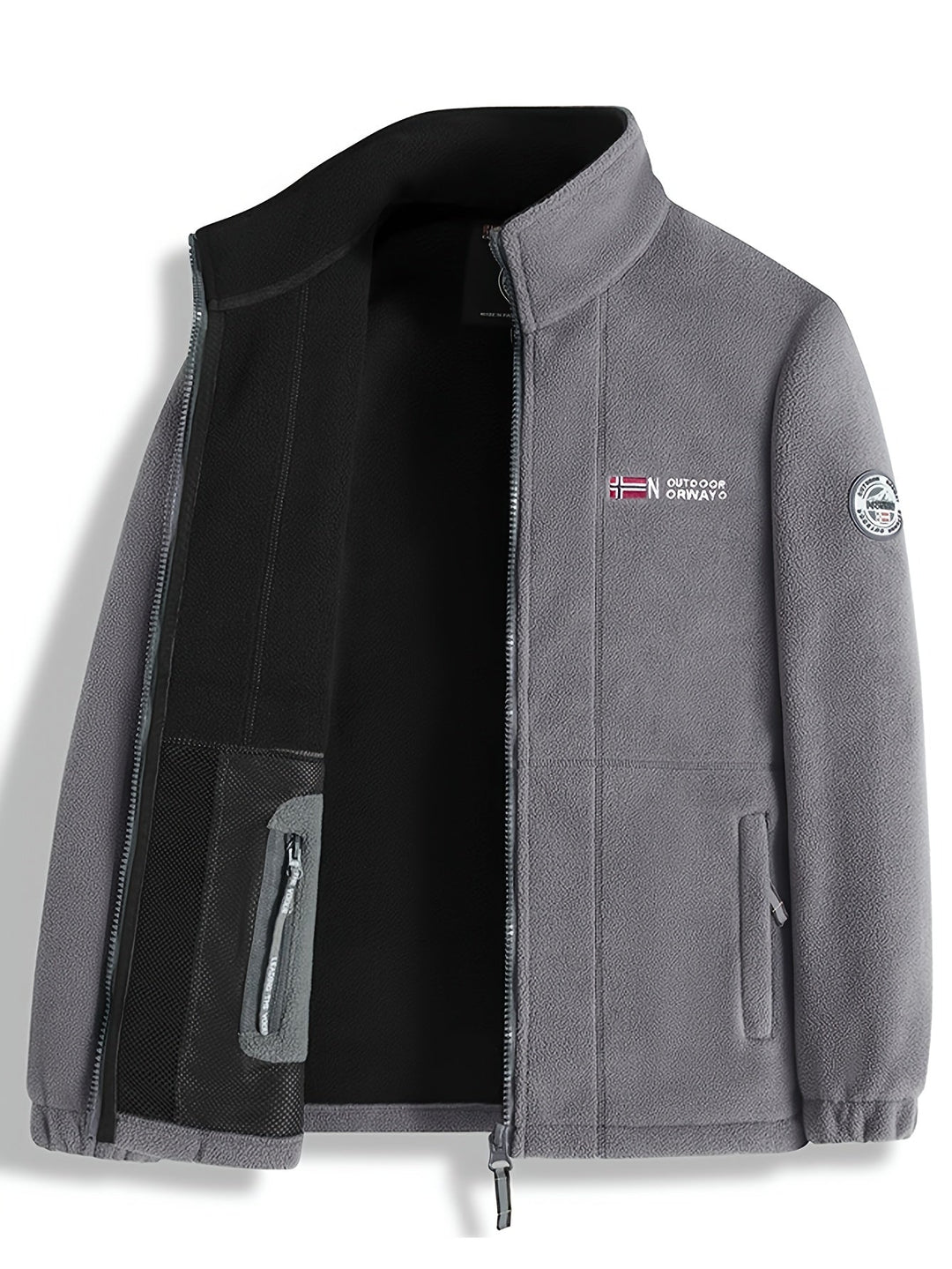 Men's Zip-Up Winter Outdoor Jacket