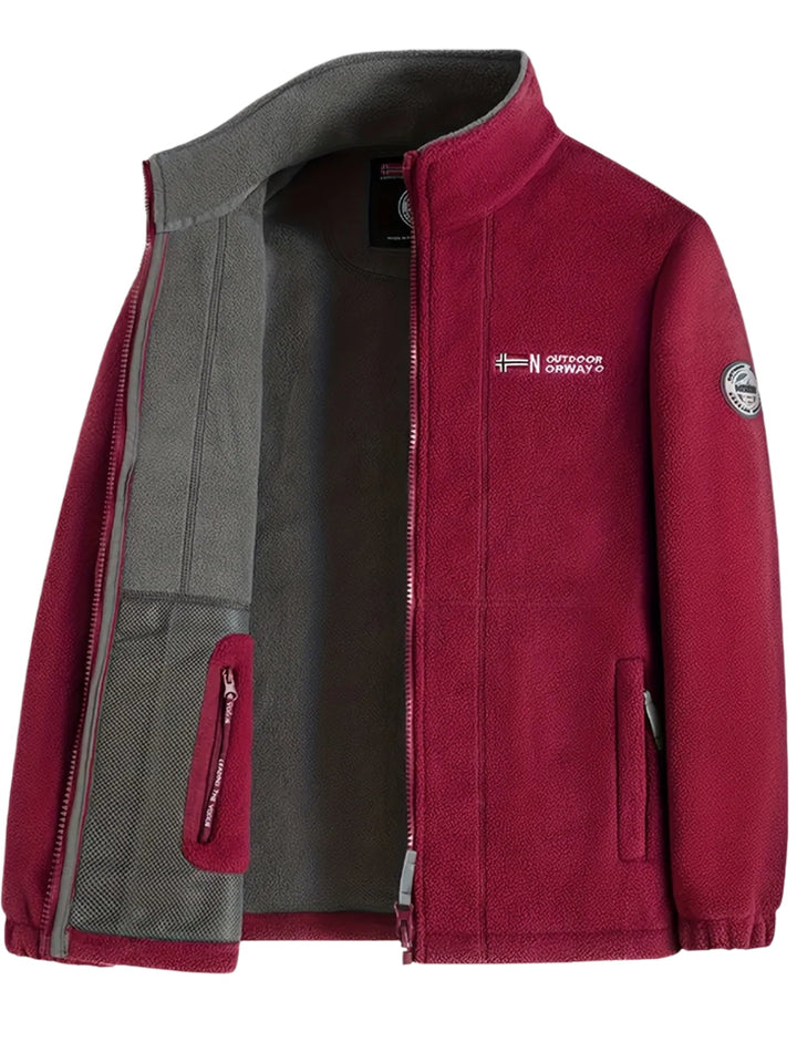 Men's Zip-Up Winter Outdoor Jacket