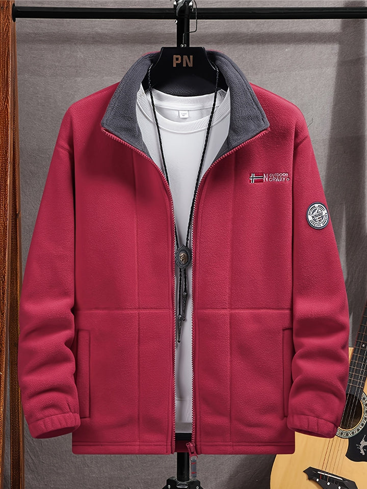 Men's Zip-Up Winter Outdoor Jacket