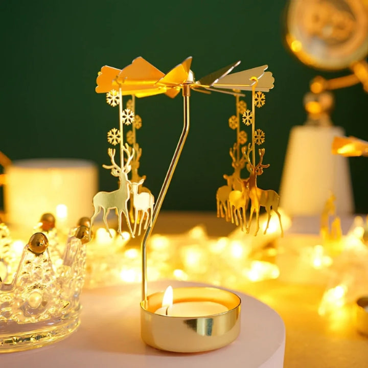 Candle Carousel | Whispers in Motion, Decorative & Versatile