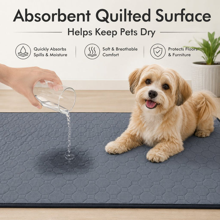 Reusable Washable Pet Pee Pad for Cats & Dogs