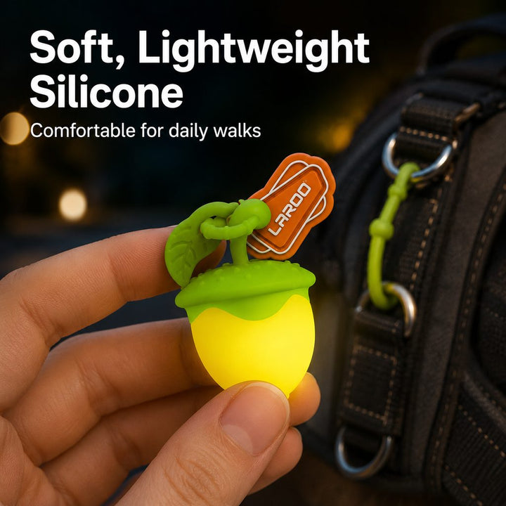 AcornGlow USB-C Rechargeable Pet Safety Light for Night Walks