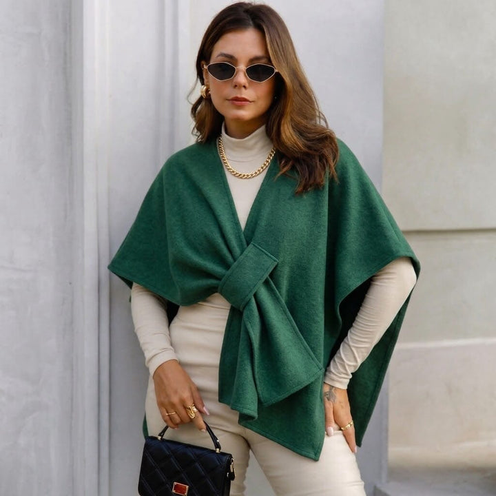 Women's Oversized Lined Coat in Off White, image 1