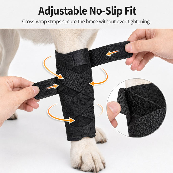 Dog Leg Recovery Support Brace for Senior Dogs & Post-Surgery Wound Protection