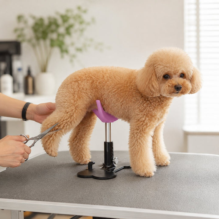 Adjustable Dog Grooming Support Stand for Small Dogs