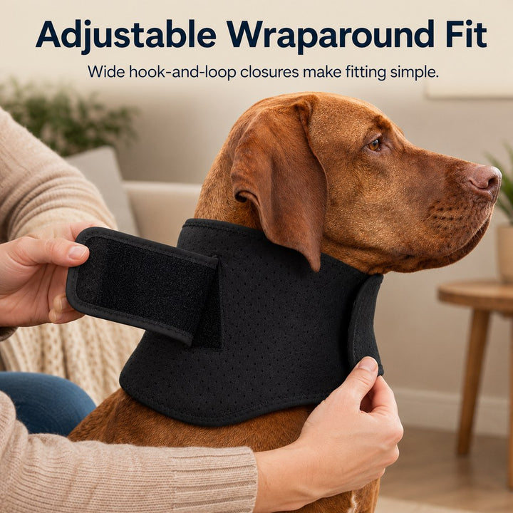 Adjustable Dog Neck Support Brace for Rest & Recovery