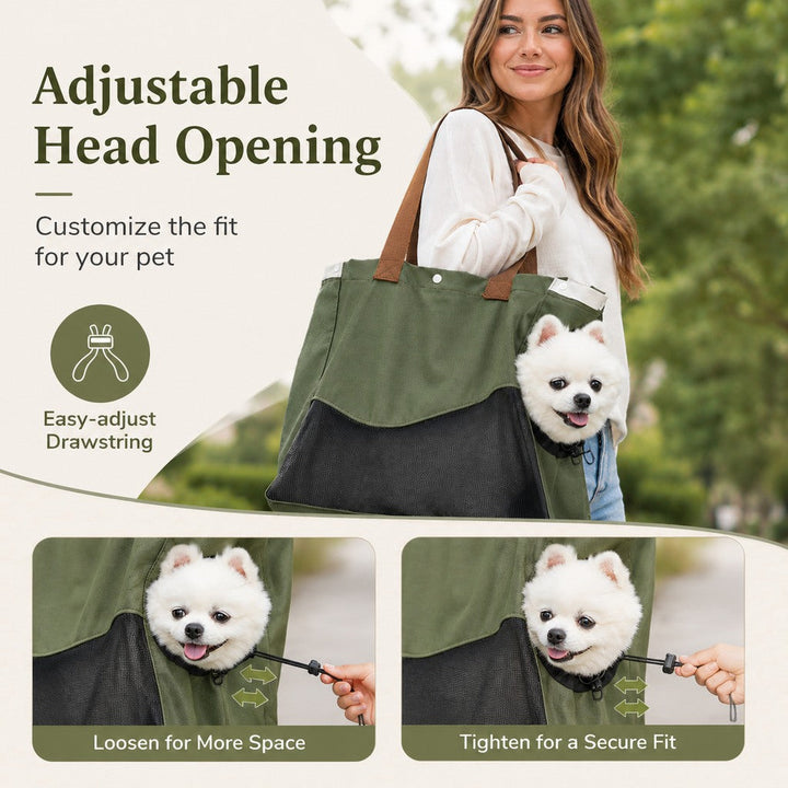 Pet Carrier Tote Bag for Cats & Small Dogs