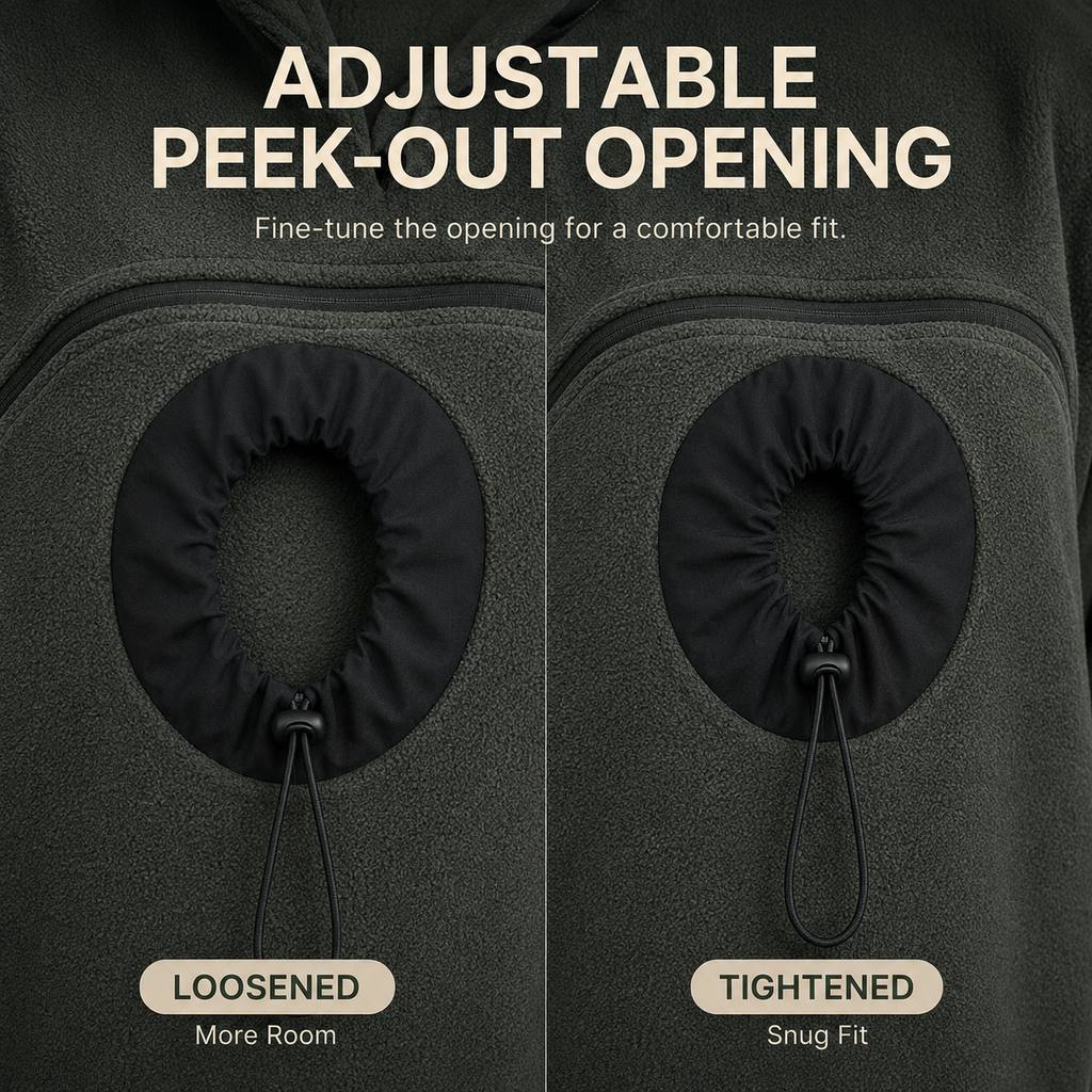 Hands-Free Pet Carrier Hoodie