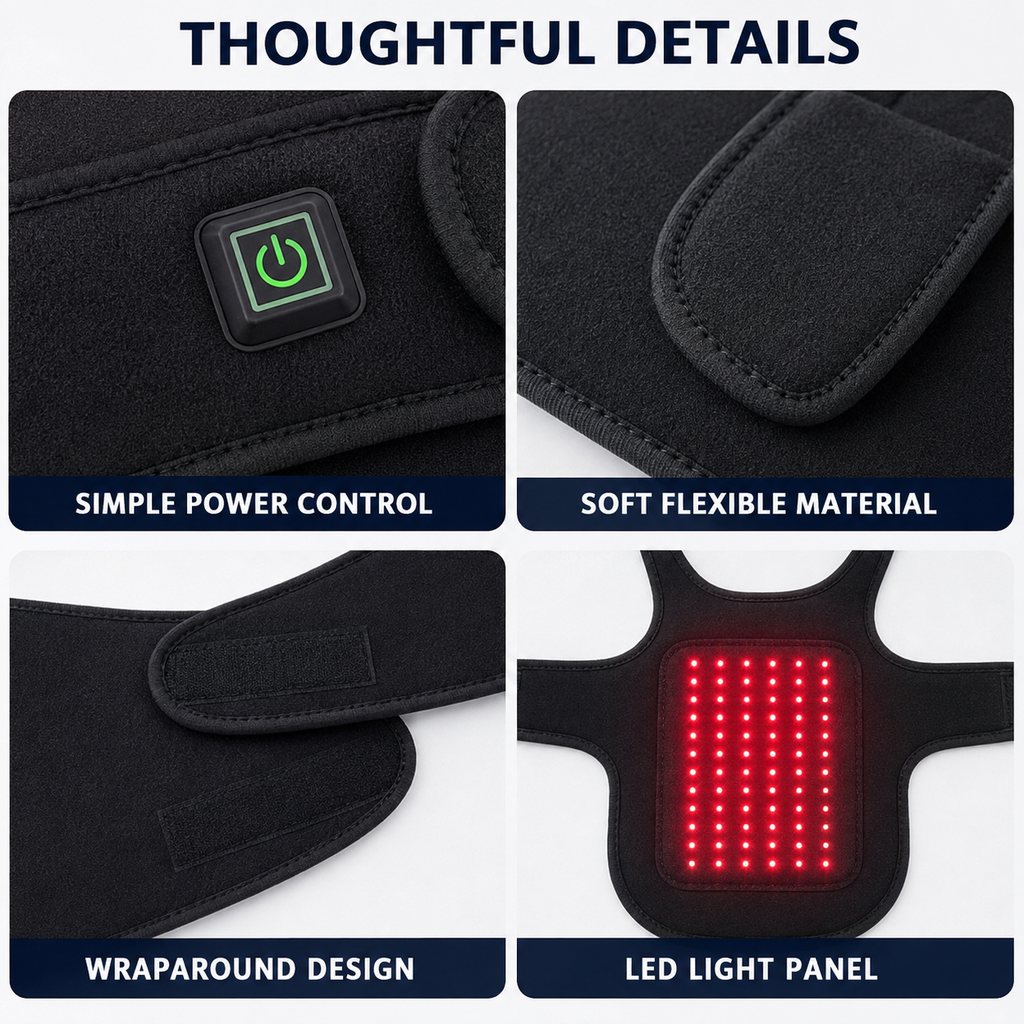 Pet Red Light Therapy Vest for Dogs & Cats