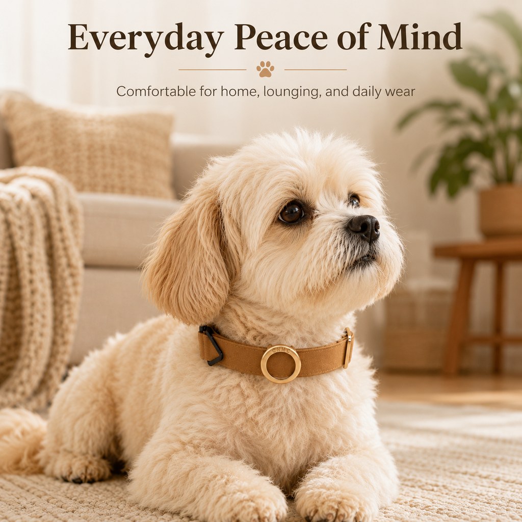 AirTag-Compatible Pet Collar Holder for Cats & Small Dogs