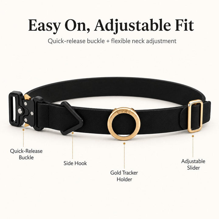 AirTag-Compatible Pet Collar Holder for Cats & Small Dogs