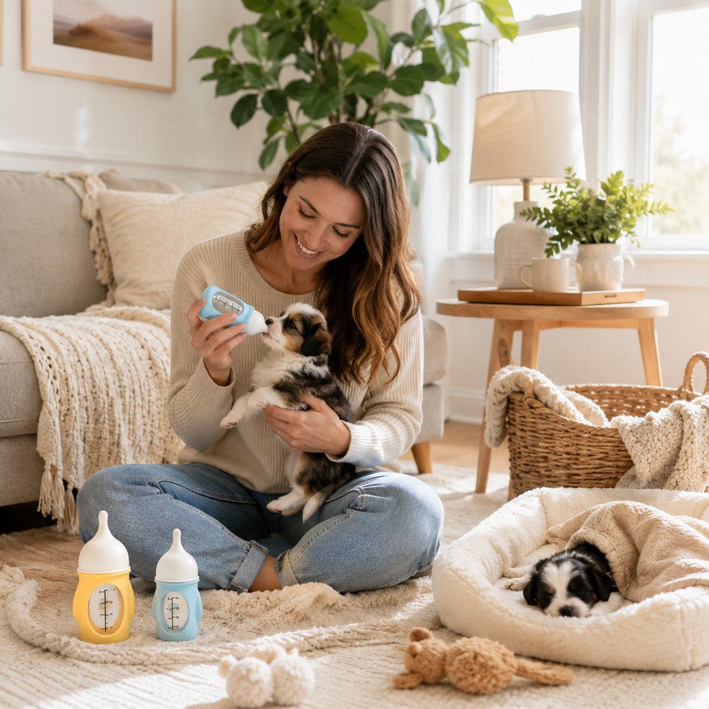 Newborn Puppy & Kitten Nursing Bottle