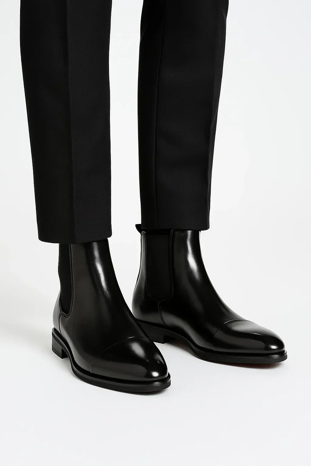 Men's Premium Leather Chelsea Boots for Daily Wear