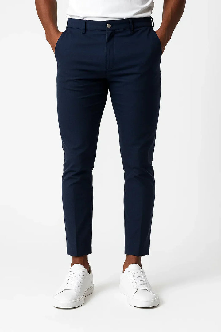 Men's Khaki Stretch Chinos, Modern Fit
