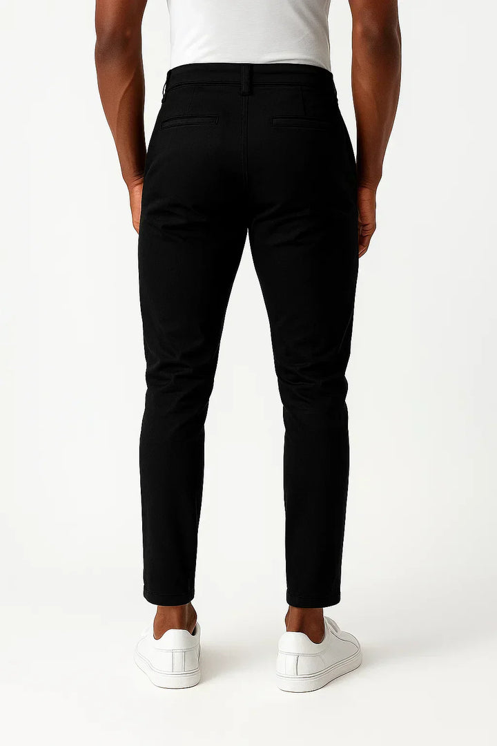 Men's Khaki Stretch Chinos, Modern Fit