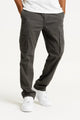 Men's Cotton Cargo Trousers with Elasticated Waist, Loose Fit