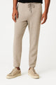 Men's High-Waisted Merino Wool Trousers, Thick and Warm