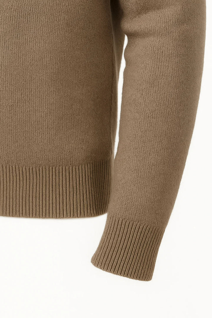 Men's Hooded Merino Wool Cardigan, Thick Knit