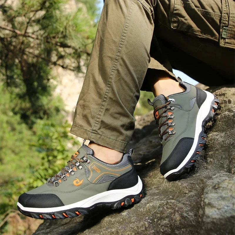 Men's Lined Shoes for Cold Weather in Green