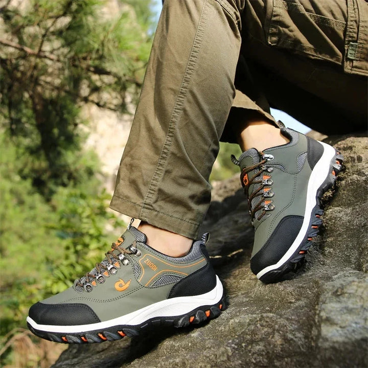 Men's Lined Shoes for Cold Weather in Green