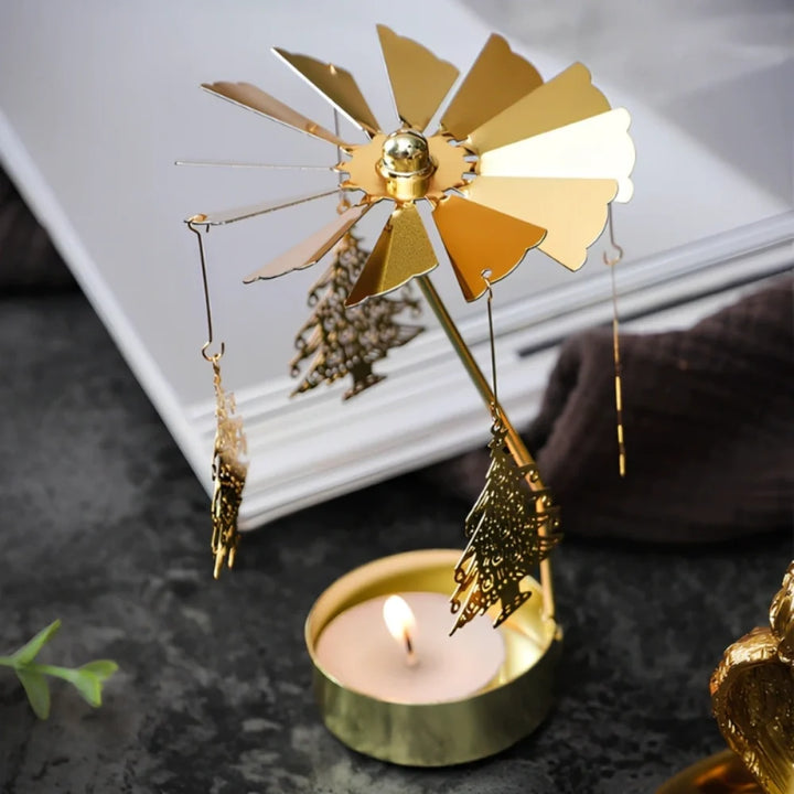 Candle Carousel | Whispers in Motion, Decorative & Versatile