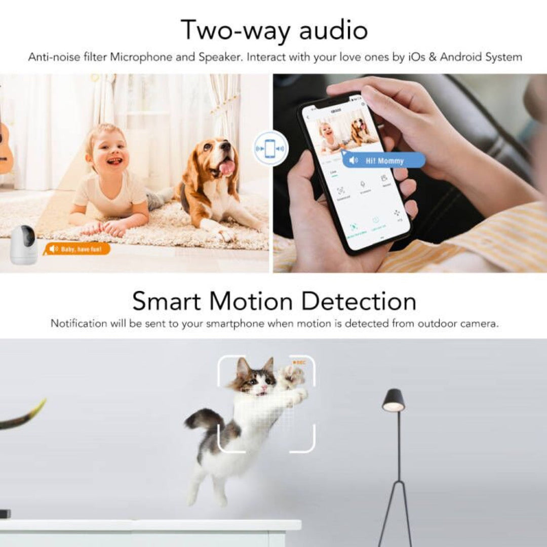 Baby Monitor & Home Security Wifi Camera
