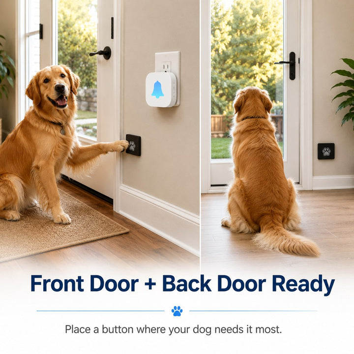 Wireless Dog Doorbell for Potty Training