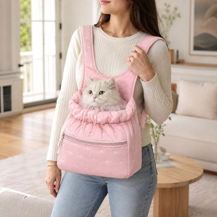Hands-Free Pet Carrier Backpack for Everyday Outings