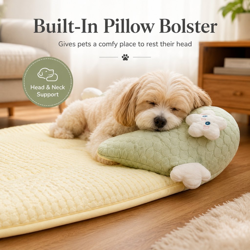 Breathable Pet Sofa Mat for Sunny Window Naps & Hard Floors