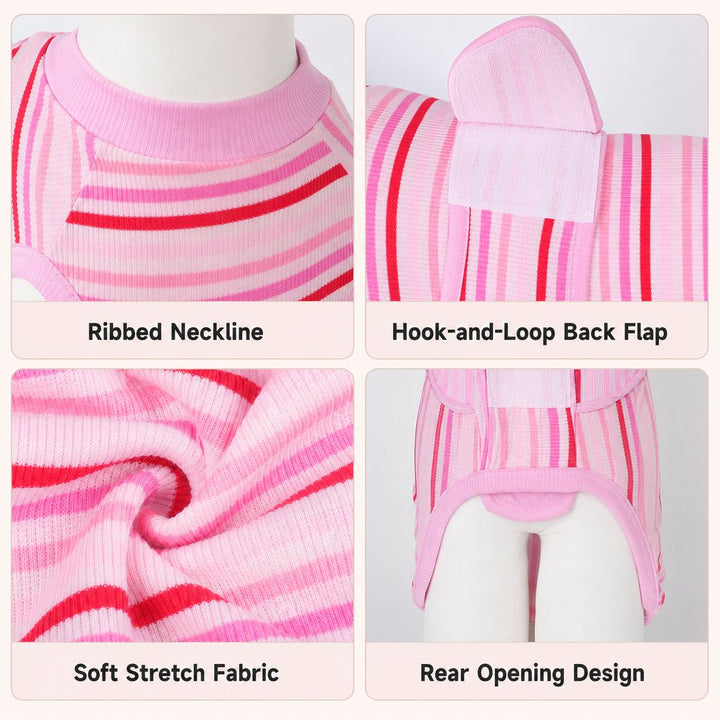 Breathable Dog Recovery Suit for Spay & Neuter Recovery, Soft Cone Alternative Onesie to Help Reduce Licking After Surge