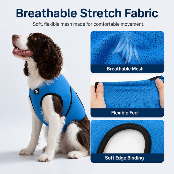Dog Comfort Wrap Vest for Thunderstorms, Fireworks & Travel