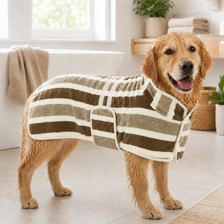 Wearable Microfiber Dog Drying Towel