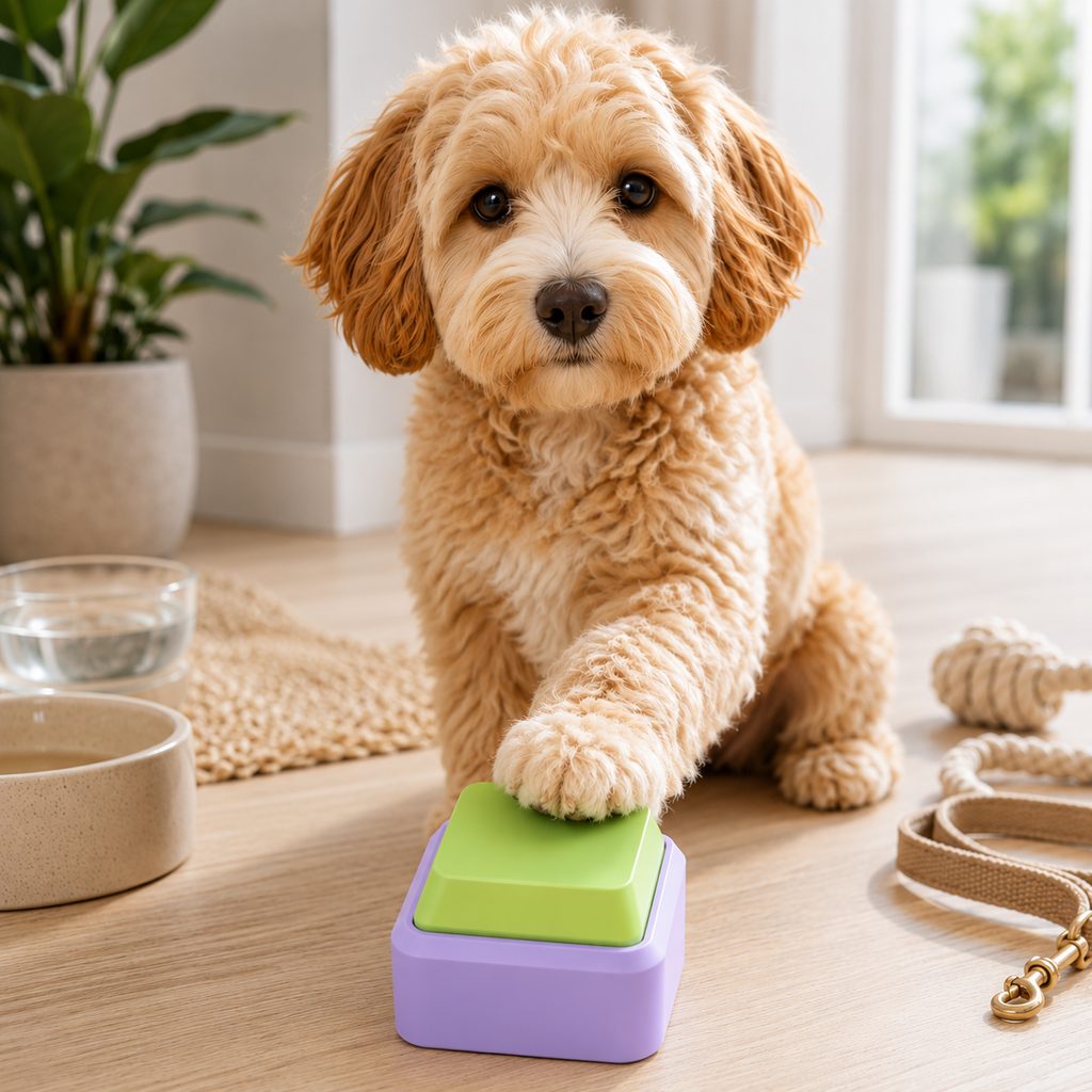 PawTalk Recordable Pet Communication Button for Dogs & Cats