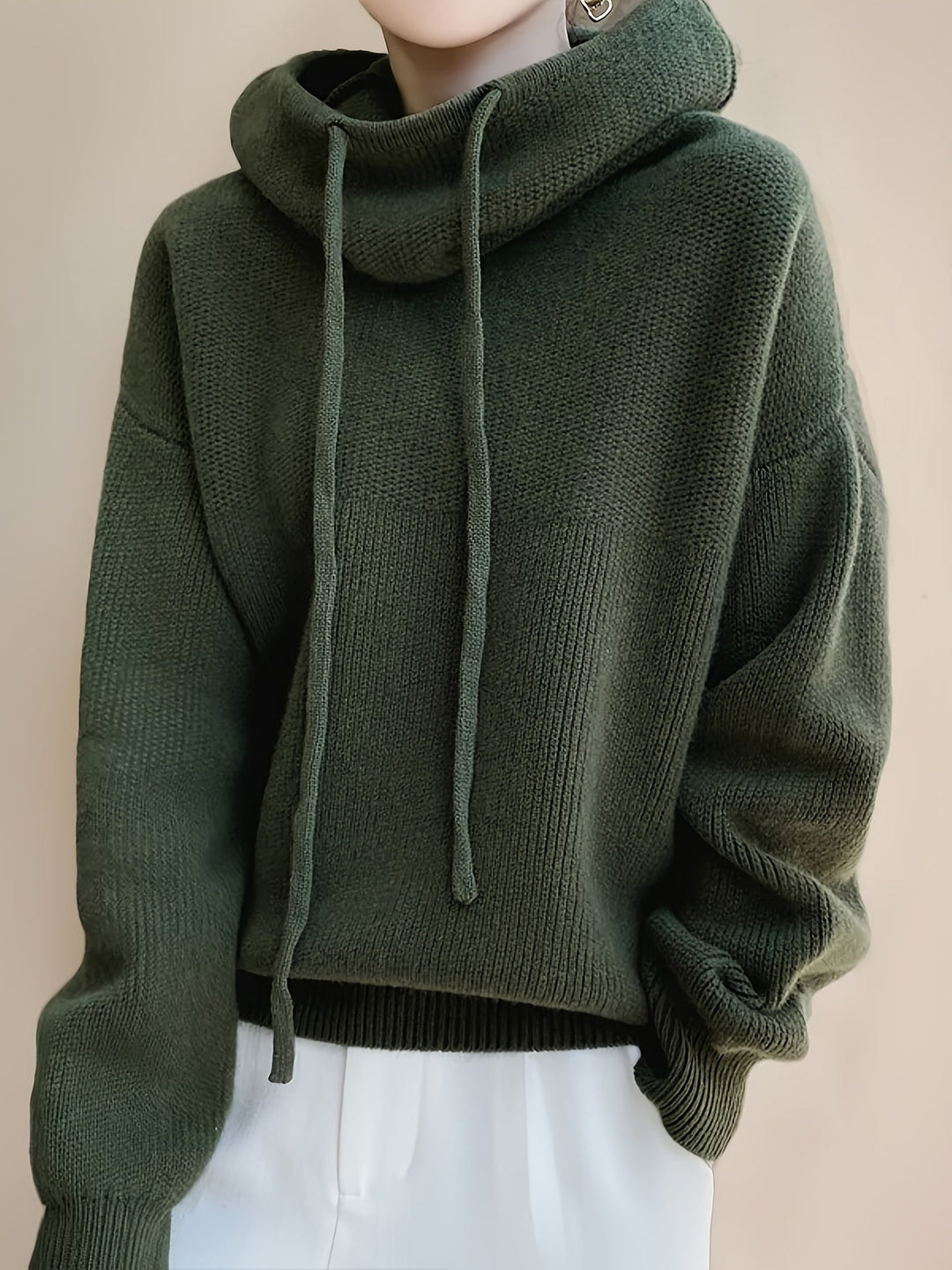 Women's Hooded Belted Jumper, image 2