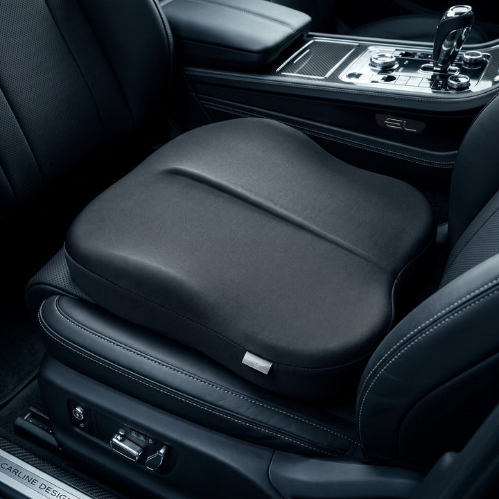 Car Seat Booster Cushion with Memory Foam, Non Slip Base and Washable Cover
