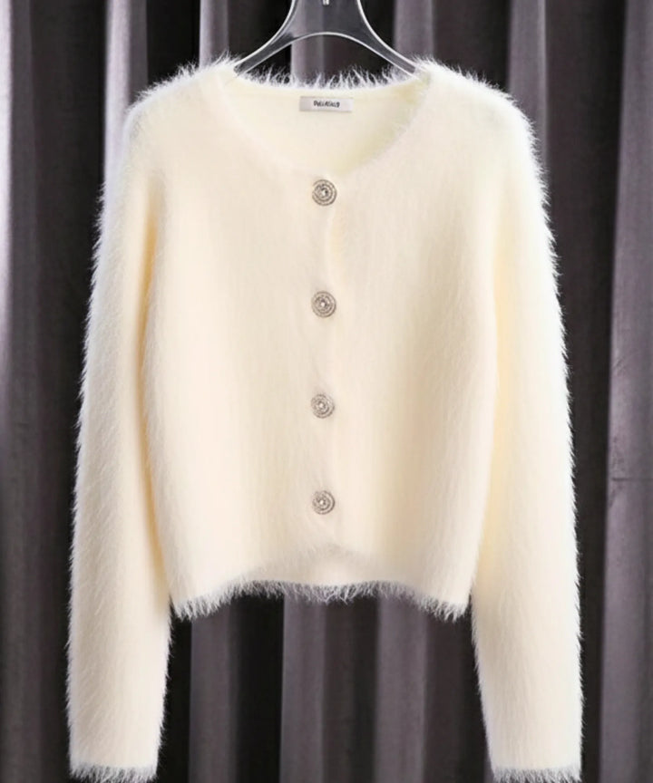 Women's Lined Cropped Cardigan, image 9